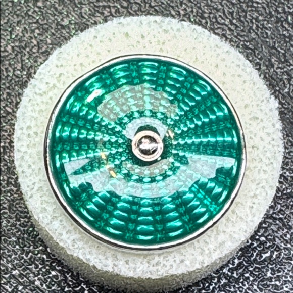 Ginger Snaps 20mm Radius Teal Snap - Picture 1 of 3